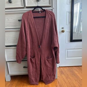 Free People brown Cardigan Sweater